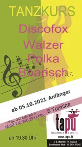 Flyer Walzer Polka Boarisch