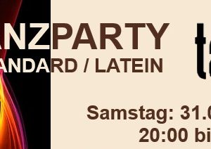 TanzParty Standard/Latein 31.01.2026